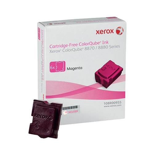 Xerox 108R00955 Magenta Solid Ink 17.3K 6 Pack