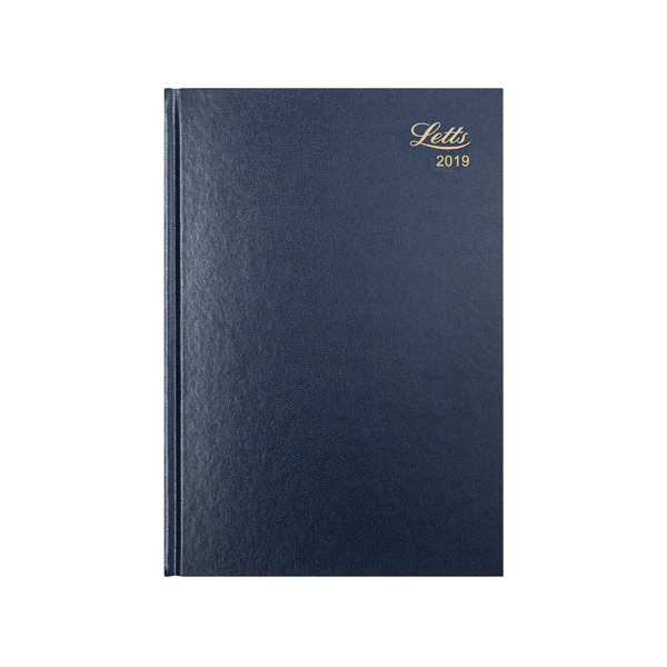 Letts 11X Diary Blue A5 Day/Page 2019 19-T11XBL Letts 11X Diary Blue A5 Day/Page 2019 19-T11XBL