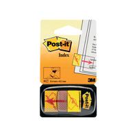 3M Post-it Index Tab 25mm Sign Here 680-31 Pack of 50