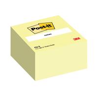 Post-it Note Cube 76x76mm Canary Yellow 450 Sheets 636B