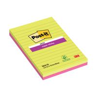 Post-it Notes Super Sticky 127x203mm Ultra (Pack of 2) 5845-SSEU