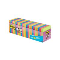 Post-it Notes Super-Sticky 76 x 76mm Assorted Value Pack 654-SS-VP24COL-EU