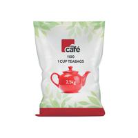 Fairtrade One Cup English Breakfast Tea Bags (Pk 1100) T0060