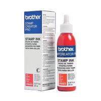 BROTHER STAMP INK REFILL RED PRINKR