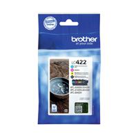 BROTHER LC422 INK CART MPK CMYK