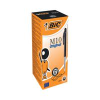 Bic Clic Retractable Ballpoint Pen Medium Black 901256