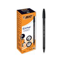 Bic Cristal Ballpoint Pens Ultra Fine 0.7mm Black (Pack of 20) 992603