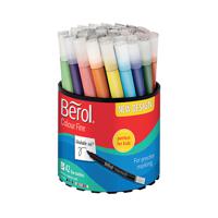 Berol Colourfine Pens Assorted (Pack of 42) CFT S0376490
