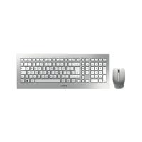 CHERRY DW 8000 Ultra Flat Wireless Keyboard/Mouse Set Silver JD-0310GB