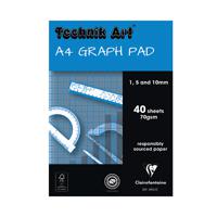 Technik Art Graph Pad A4 1/5/10mm 40 Leaf XPG1