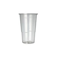 Plastic Half Pint Glass Pk 50 0510033