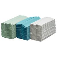 Maxima Green C-Fold Hand Towel 1-Ply Green 144x20 (Pack of 1380) MAX5053
