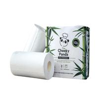Cheeky Panda Kitchen Roll Plastic Free Bamboo (Pack of 10) PFKITCHRL10