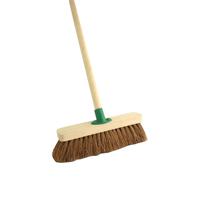 COCO SOFT BROOM WITH HANDLE 12IN