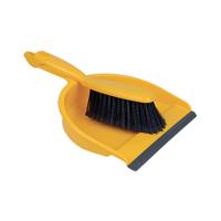 Dustpan and Brush Set Yellow 8011/Y