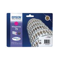 Epson 79 Tower Of Pisa Inkjet Cartridge 6.5ml Magenta C13T79134010 Pk1 C13T79134010