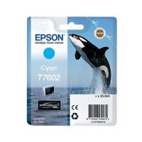 EPSON T7602 INK ULTRA CHROME HD CY