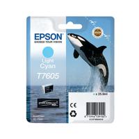 EPSON T7605 INK ULTRA CHROM LIGHT CY