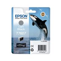 EPSON T7607 INK ULT CHROME LIGHT BLK