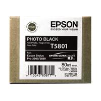 EPSON T5801 INK CARTRIDGE PHOTO BLK