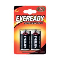 Eveready Super Heavy Duty C Batteries (Pack of 2) R14B2UP