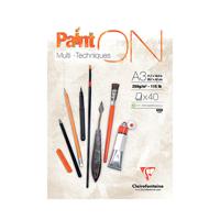 CLAIREFONTAINE PAINT ON PAD A3 PK2