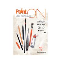 CLAIREFONTAINE PAINT ON PAD A5 PK4