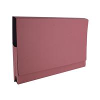 Guildhall Full Flap Pocket Wallet Foolscap Pink