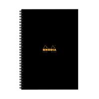 Rhodia Business Book A4 Wirebound Hardback 160 Pages Black 119232C