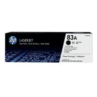 HP 83A Black Laserjet Toner Cartridge (Pack of 2) CF283AD