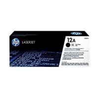 HP 12A LaserJet Toner Cartridge Black Q2612A