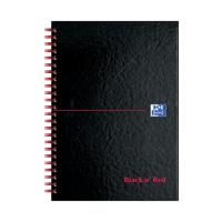 Black n Red Notebook A5 Feint 846350112