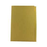 Guildhall Square Cut Folder Mediumweight Foolscap Yellow (Pack of 100) FS250-YLWZ