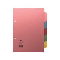 Concord Subject Divider A5 5-Part 70599/J5