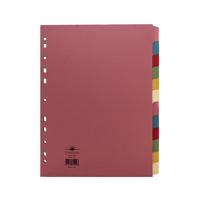 Concord Pastel A4 12-Part Subject Divider 71499/J14
