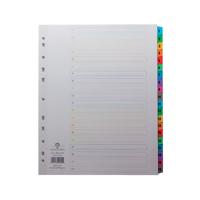 Concord Index 1-20 A4 White With Multi-Colour Tabs 09901/CS99