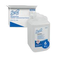SCOTT ANTIBAC HAND SOAP RFL 1L PK6