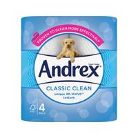Andrex Classic Clean Toilet Roll (Pack of 24) 4480115