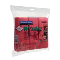 WYPALL MICROFIBRE CLOTH RED PK6 8397