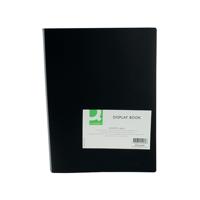 Q-Connect Polypropylene Display Book 40 Pocket Black KF01260