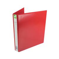 Q-Connect Presentation 25mm 4D-Ring Binder A4 Red KF01326