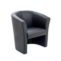 Arista Tub Chair Black