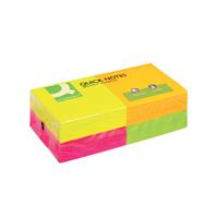 Q-Connect Quick Notes 76 x 76mm Neon (Pack of 12) KF10508