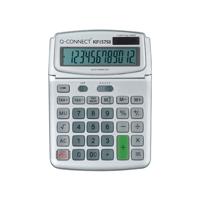 Q-Connect Large Table Top 12 Digit Calculator Grey