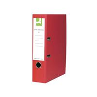 Q-Connect Lever Arch File Paperbacked A4 Red (Pack of 10) KF20041