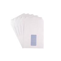 Q-Connect C5 Envelopes Window Pocket Self Seal 90gsm White (Pack of 500) 2820