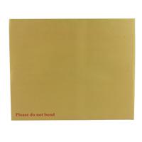 Q-Connect Board Back Envelope 394 x 318mm 115gsm Manilla Peel and Seal Pk 125 KF3522