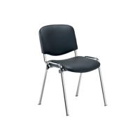 JEMINI MPPS STACKING CHAIR CHM/BLK