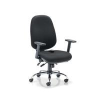 Arista Aire High Back Ergonomic Maxi Chair 675x580x1035-1230mm Black KF90572