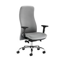 Capella Tempest Posture Chair 2D Arms 680x680x1150-1310mm Grey KF90935